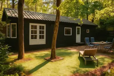 Image de Chaleureux chalet en forêt pour familles & amoureux de la nature (2-4 pers. )
