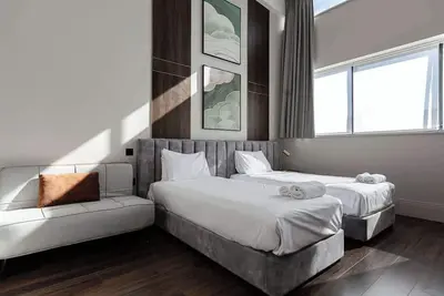 Image de Modern Twin Studio in Central Hastings Near Beach