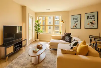 Image de Fairfax 2br | Balcony, Saltwater Pool & Fitness
