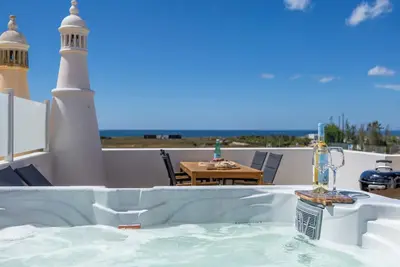 Image de Apartment Alvor - Jacuzzi sur terrasse, vue mer