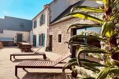 Image de 15pers, 20m de la mer, jaccuzi, séminaires, nuitée
