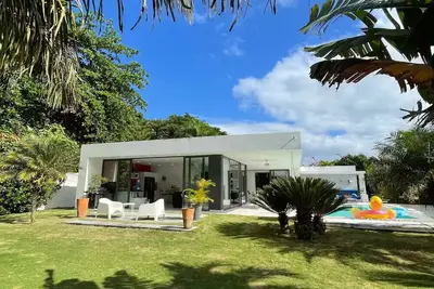 Image de Modern villa pool, 500 m beach, without overlooking