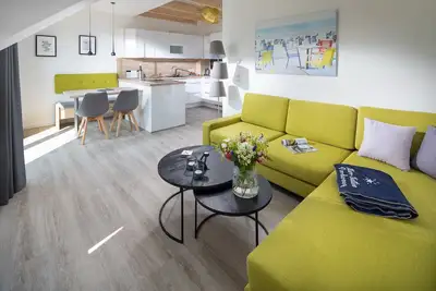 Image de Meersuite N°6 - Stylish vacation apartment with balcony, dog welcome!