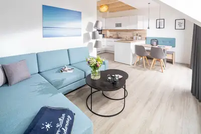 Image de Meersuite N°7 - Stylish vacation apartment with balcony, dog welcome!