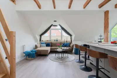 Image de Neywatt 1 - Spacious designer apartment with Wadden Sea view in a quiet fishing harbor