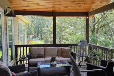 Image de 4-bed 3 bath Fay, Wf 17 acrs, above grnd pool, hot tub 10 min to U of A, Dickson