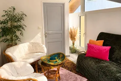 Image de Maison au calme à Seignosse. Patio clos et parking