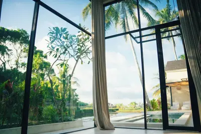 Image de Dzen Sari Ubud Villa! Rice fields, pool and Stone bath!