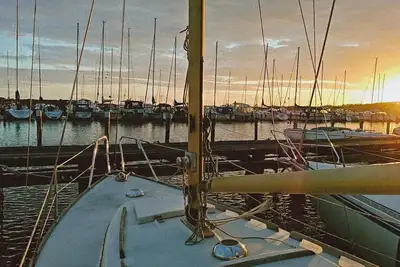 Image de Classic sailing boat from 1979 - Overnight stay on board in Gothenburg