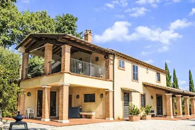 Image de Maison de vacances privée avec climatisation, piscine privée, Wifi, Tv, patio, animaux admis