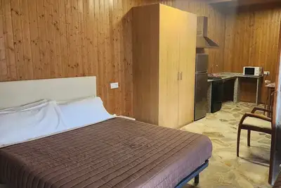 Image de Chambre « Casa Jardin Habitación Doble » avec terrasse et jardin partagés