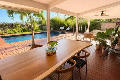 Image de Villa Serenity - magnifique villa 8 pers. piscine & vue mer à St Gilles Les Bains