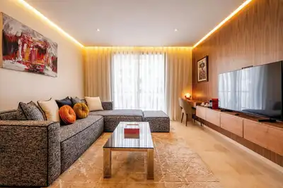 Image de Amazing 2-bedroom apartment with Ac in vibrant Casablanca