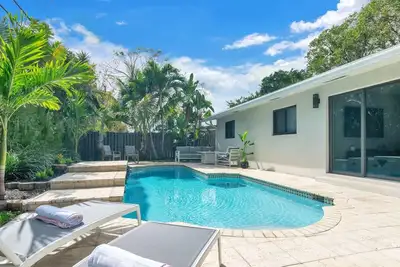Image de Luxurious villa with exotic pool Fort Lauderdale