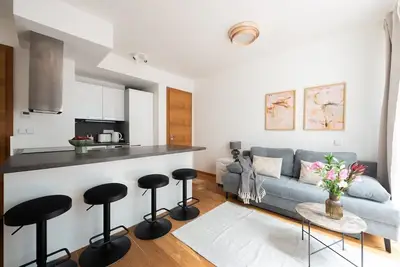 Image de Peaceful Terraced Apartment with Free Parking by EasyBNB Premium