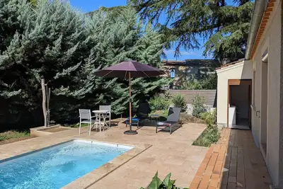 Image de Maison climatisée, piscine privée - 6 pers.