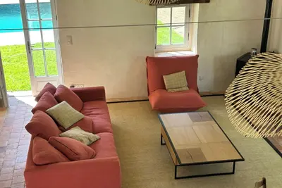 Image de 2 maisons à la campagne, 7 couchages, piscine