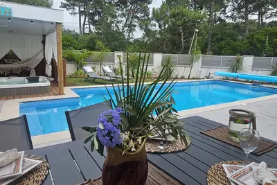Image de Villa Maripa, Une oasis exotique avec piscine, jacuzzi, proche plage, 6 pers