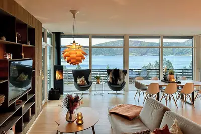Image de Cabane d'architecte offrant une vue imprenable sur Nisser