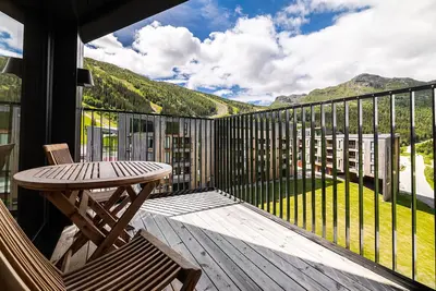 Image de Modern ski-inn-ski-out apartment with sauna, Hemsedal