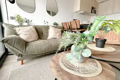 Image de Modern and cozy apartment I Air conditioning I Wifi
