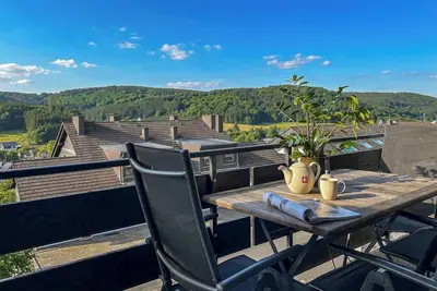 Image de Cozy vacation apartment with a view, starting point for hikes, near Winterberg