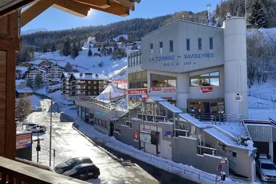 Image de Wifi, 50m du centre station, terrasse, balcon, télévision, 35-40m², La Tzoumaz