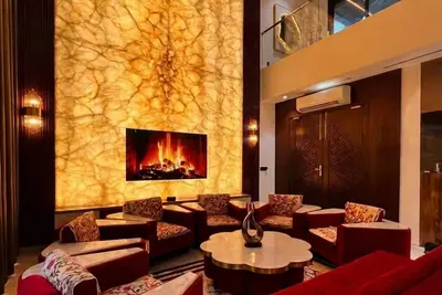 Image de Luxurious 3-bedroom resort in Haridwar with Private pool, steam and jacuzzi