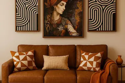 Image de Stylish 3 Bed Near Center City I Exposed Brick+Art