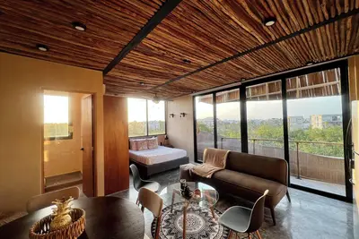 Image de Cozy studio with sunset view in lovely Tulum with Ac