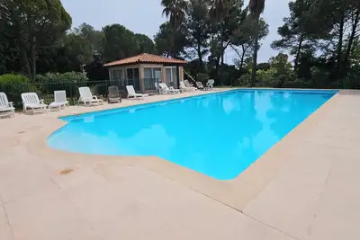 Image de Appartement Gioia, 50 m² au premier étage, vue jardin et piscine, à 50 m de la m