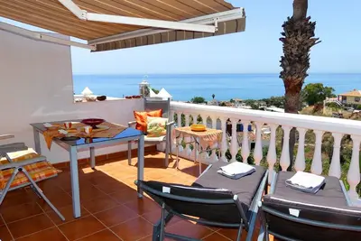 Image de Appartement 'Casa Bena' avec grand balcon, superbe vue, vue mer et Wi-Fi gratuit