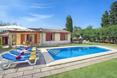 Image de Villa Almedra Boi à Pollensa pour 2 personnes avec jardin, piscine, Wi-Fi et A/C