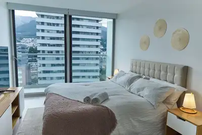 Image de Boho-style apartment with balcony in La Carolina, 60\" 4k Tv