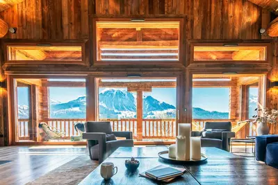 Image de Lodge Les Murailles Chalet alpin d'exception 800m2  à Manigod / La Clusaz