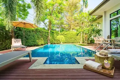 Image de Villa 3 chambres haut de gamme avec piscine à Cherngthalay