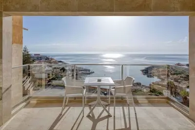 Image de 2br Sea-View Terrace | Beach Across Road | Ac