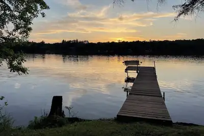Image de 2 bedroom walkout on Rice Lake/Mississippi River with dock for your boat!