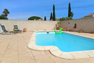 Image de Magnifique villa avec piscine- 8pers- Sérignan
