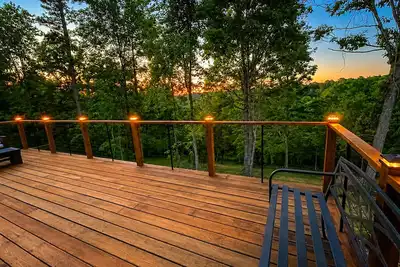 Image de New: Peaceful Beaver Lake Apartment with Deck Views, Fire Pit, WiFi. Sleeps 5