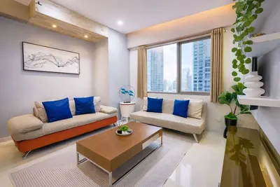 Image de Spacious 2 Bedroom in Bgc with Smart Tv & Fast Wifi! Across High Street and Aura