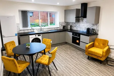 Image de Modern 2-Bed Flat Near Donington & Airport