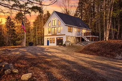 Image de Nautical Chalet Retreat with Hot Tub and Game Room in Conway, New Hampshire