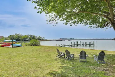 Image de Waterfront Home with Large Yard, Dock & Bay View