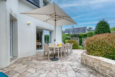 Image de Les Azurs d'Erdeven - Terrasse - Plage