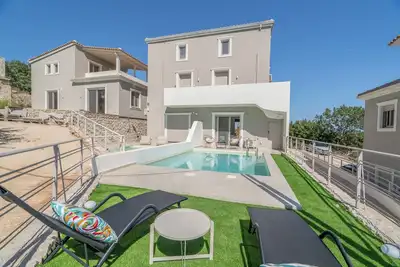 Image de Appartement « White Shale Lux Suite » avec balcon et Wi-Fi