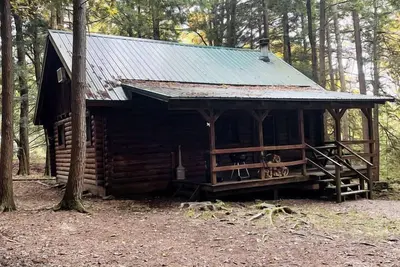 Image de Quaint Cabin Rental in Pennsylvania for Cozy Family Getaways to Cook Forest