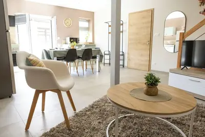 Image de Duplex de charme avec terrasse et jardin pour 6 personnes