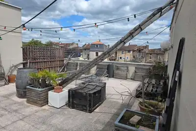 Image de Rooftop traversant, lumineux au coeur de Cahors, 2 chambres, 2 grandes terrasses