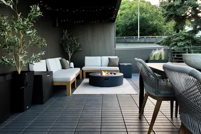 Image de Skyline Rooftop Lounge, Bbq + Fire Pit, Near Fifa, with Ac!